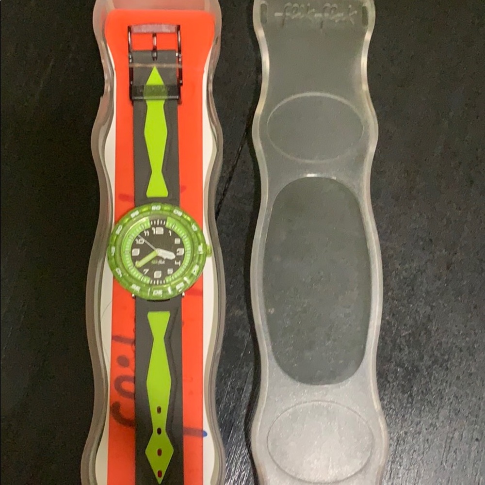 Kids flik flak swatch watch